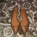 J. Crew Shoes | Jcrew Leather Flats | Color: Tan | Size: 7.5