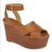 Michael Kors Shoes | Michael Kors Acorn Abbott Mid Wedge Platform Heels | Color: Brown | Size: 9.5