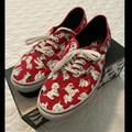 Vans Shoes | Disney 101 Dalmatians Vans Shoes W12 | Color: Red | Size: 12