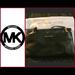 Michael Kors Bags | Michael Kors Crossbody & Clutch Black Leather | Color: Black/White | Size: 6 X 10 Inches