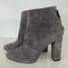 J. Crew Shoes | Jcrew Adele Suede Ankle Boots In Heron Grey | Color: Gray | Size: 8