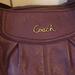 Coach Bags | Coach Leather Shoulder Bag With Silver Hardware | Color: Purple | Size: Os