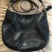 Coach Bags | Coach Leather Shoulder Bag | Color: Black/Silver | Size: Os