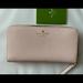 Kate Spade Bags | Kate Spade Mikas Pond Lacey Zip-Around Wallet | Color: Cream/Pink | Size: Os