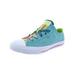 Converse Shoes | Converse Girls Loopholes Multicolor Sneaker Sz 3 | Color: Green/Pink | Size: 3g