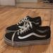 Vans Shoes | Classic Black Vans | Color: Black/White | Size: 6.5