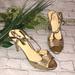 Kate Spade Shoes | Kate Spade New York Womens Gold High Heels Sz 8.5 | Color: Gold | Size: 8.5
