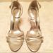 Jessica Simpson Shoes | Jessica Simpson Silver Strappy Heels 7.5m | Color: Silver | Size: 7.5