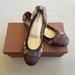 Coach Shoes | Coach Brown Chelsey Ballet Flats Sz 7 | Color: Brown/Tan | Size: 7