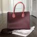 Michael Kors Bags | Michael Kors Medium 3color Pebbled Leather Satchel | Color: Pink/Purple | Size: Os
