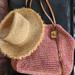 Ralph Lauren Bags | ***Free Hat****Polo Ralph Lauren Large Pink/Tan Raffia Bag Tote | Color: Pink/Tan | Size: Os