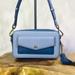 Michael Kors Bags | Michael Kors Crossbodies Small Pocket Camera Bag | Color: Blue/Gold | Size: Small