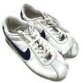 Nike Shoes | Nike Women's White Cortez '72 White Leather 10 | Color: Blue/White | Size: 10
