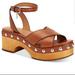 Coach Shoes | Coach Astor Studded Wooden Clog In Brown | Color: Brown | Size: 7