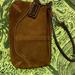 Coach Bags | Coach Suede Wristlet | Color: Brown | Size: Os