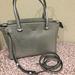 Kate Spade Bags | Kate Spade Silver Metallic Satchel | Color: Silver | Size: Small