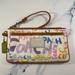 Coach Bags | Coach Paint Hampton Graffiti Sig Wristlet | Color: White | Size: Os