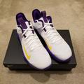 Nike Shoes | Nike Lebron Witness Iv Shoe Men Size 10 Brand New | Color: Purple/White | Size: 10