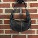 Coach Bags | Coach Small Black Leather Hobo Bag | Color: Black/Silver | Size: Os