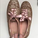 Kate Spade Shoes | Kate Spade Rose Gold Keds | Color: Gold | Size: 7.5