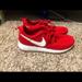 Nike Shoes | Nike Red Roshe’s. 6y, Fits Size 7-8w. | Color: Red | Size: 6bb