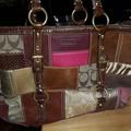 Coach Bags | Coach Patchwork Brown Shoulder Bag | Color: Brown/Tan | Size: Os