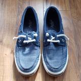 Converse Shoes | Converse Jack Purcell Boat Shoe | Color: Blue/Cream | Size: 8