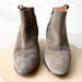 Madewell Shoes | Madewell Olive-Tan Suede Ankle Boots | Color: Tan | Size: 9