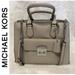 Michael Kors Bags | Michael Kors Grey Crossbody Satchel | Color: Gray/Silver | Size: Os