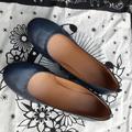 J. Crew Shoes | J Crew Royal Blue Casual Flats Size 7.5 | Color: Blue/Tan | Size: 7.5