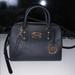 Michael Kors Bags | Michael Kors Saffiano Medium Handbag | Color: Black/Gold | Size: Medium