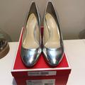 Coach Shoes | Coach Nala Mirror Metallic Silver Pumps | Color: Silver | Size: 6.5