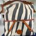 Dooney & Bourke Bags | Authentic Dooney & Bourke Zebra Print Canvas Bag | Color: Black/Cream | Size: Os