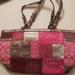 Coach Bags | Coach Patchwork Tote | Color: Pink/Silver | Size: Os