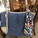 Coach Bags | Coach Alexandra Chain Leather Tote Chambray White | Color: Blue/White | Size: Os