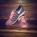 Nike Shoes | Euc Nike Flyknit Lunarglide Running Shoes | Color: Black/Pink | Size: 6