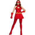 Funidelia | Flash costume 100% OFFICIAL for woman size L Superheroes, DC Comics, Justice League, costume accessory - Fun costumes for your parties