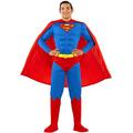 Funidelia | Superman costume 100% OFFICIAL for man size 3XL Man of Steel, Superheroes, DC Comics, Justice League, costume accessory - Fun costumes for your parties