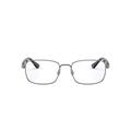 Ray-Ban Herren RX6445 Lesebrille, Grey, 53