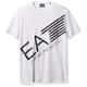 Emporio Armani EA7 Cotton Printed Logo White T-Shirt L