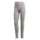 adidas Damen 3 Streifen Feste Strümpfe, Medium Grey Heather/White, 1X