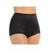 Plus Size Women's High Leg Panty Brief by Rago in Black (Size 2X)