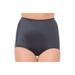 Plus Size Women's Panty Brief Light Shaping by Rago in Black (Size 4X)