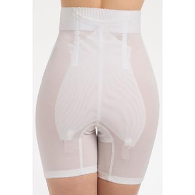 Plus Size Women's High Waist Leg Shaper Extra Firm Shaping 696 by Rago in White (Size S)
