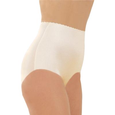 Plus Size Women's Light Shaping High Leg Panty Brief by Rago in Beige (Size 4X)