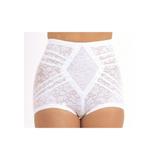 Plus Size Women's Lacette Panty Brief by Rago in White (Size 8X)