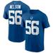 Men's Nike Quenton Nelson Royal Indianapolis Colts Name & Number T-Shirt