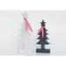 The Holiday Aisle® 2 Piece Handmade Concrete Miniature Christmas Trees Set | 10.6 H x 3.9 W x 1.2 D in | Wayfair 6DECB0E7A05647828015250C12CF8D04