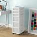 Wayfair Basics® Diego 6 Drawer Storage Chest Plastic in White | 37.75 H x 12.05 W x 14.25 D in A0D94692C4464762B2A42458130E99DC