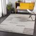 Auchinleck 8'10" x 12' Wool Light Gray/Cream/Charcoal/Gray Area Rug - Hauteloom